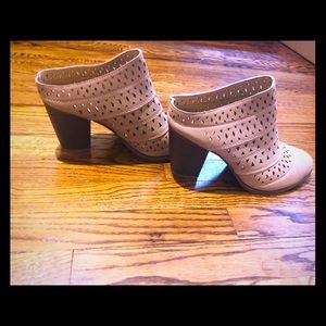 Tan Open Heel Boot